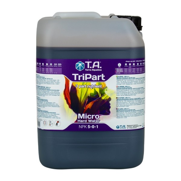 Удобрение TriPart Micro HW / Flora Micro GHE для жесткой воды